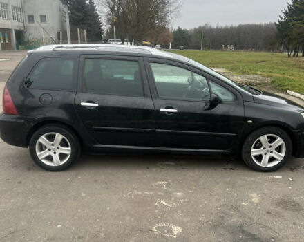 Черный Пежо 307, объемом двигателя 1.56 л и пробегом 285 тыс. км за 4200 $, фото 6 на Automoto.ua