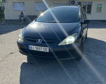 Чорний Пежо 307, об'ємом двигуна 1.6 л та пробігом 400 тис. км за 3500 $, фото 16 на Automoto.ua