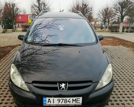 Черный Пежо 307, объемом двигателя 1.6 л и пробегом 190 тыс. км за 2650 $, фото 1 на Automoto.ua