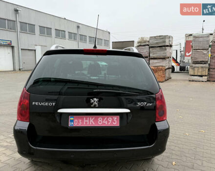 Черный Пежо 307, объемом двигателя 1.6 л и пробегом 256 тыс. км за 4650 $, фото 14 на Automoto.ua