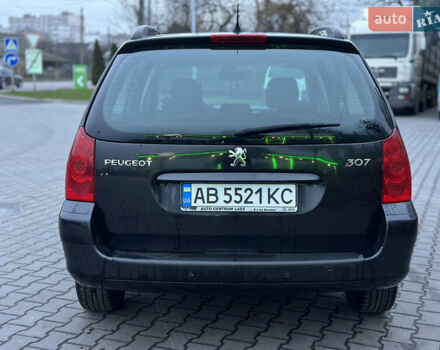 Черный Пежо 307, объемом двигателя 1.6 л и пробегом 263 тыс. км за 4499 $, фото 12 на Automoto.ua