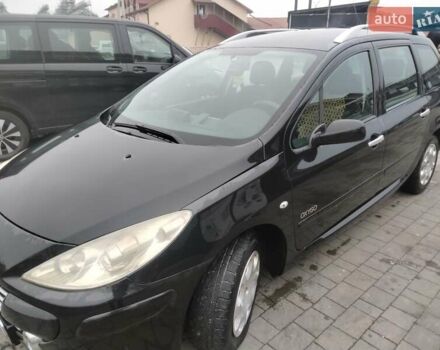 Черный Пежо 307, объемом двигателя 1.6 л и пробегом 347 тыс. км за 4440 $, фото 2 на Automoto.ua