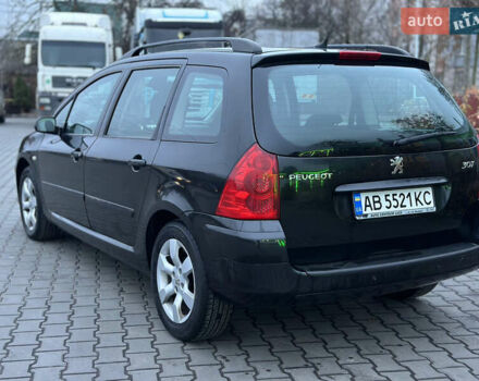 Черный Пежо 307, объемом двигателя 1.6 л и пробегом 263 тыс. км за 4499 $, фото 10 на Automoto.ua