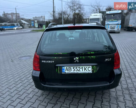 Черный Пежо 307, объемом двигателя 1.6 л и пробегом 263 тыс. км за 4499 $, фото 19 на Automoto.ua