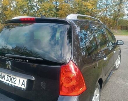Черный Пежо 307, объемом двигателя 2 л и пробегом 300 тыс. км за 5500 $, фото 10 на Automoto.ua