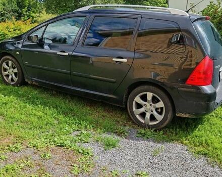Чорний Пежо 307, об'ємом двигуна 1.56 л та пробігом 380 тис. км за 2500 $, фото 8 на Automoto.ua