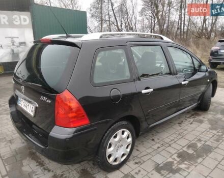 Черный Пежо 307, объемом двигателя 1.6 л и пробегом 347 тыс. км за 4440 $, фото 5 на Automoto.ua