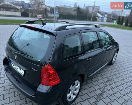 Черный Пежо 307, объемом двигателя 1.6 л и пробегом 263 тыс. км за 4499 $, фото 27 на Automoto.ua