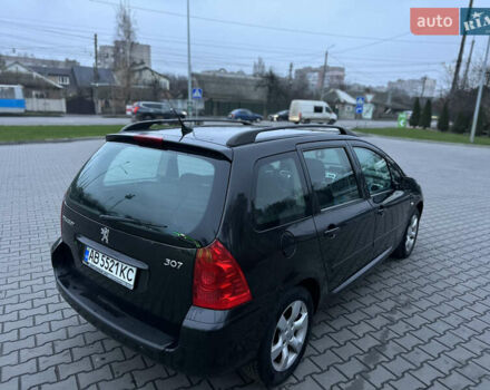 Черный Пежо 307, объемом двигателя 1.6 л и пробегом 263 тыс. км за 4499 $, фото 20 на Automoto.ua
