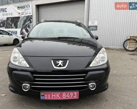 Чорний Пежо 307, об'ємом двигуна 1.6 л та пробігом 256 тис. км за 4700 $, фото 3 на Automoto.ua
