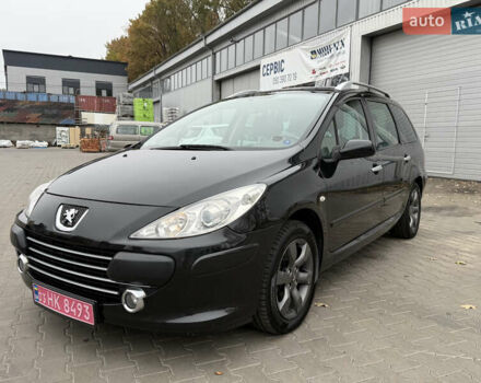 Чорний Пежо 307, об'ємом двигуна 1.6 л та пробігом 256 тис. км за 4700 $, фото 2 на Automoto.ua