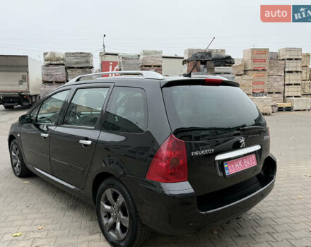 Черный Пежо 307, объемом двигателя 1.6 л и пробегом 256 тыс. км за 4650 $, фото 10 на Automoto.ua