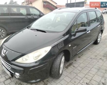 Черный Пежо 307, объемом двигателя 1.6 л и пробегом 347 тыс. км за 4440 $, фото 3 на Automoto.ua