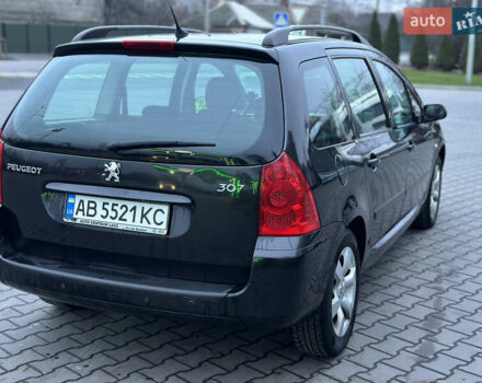 Черный Пежо 307, объемом двигателя 1.6 л и пробегом 263 тыс. км за 4499 $, фото 14 на Automoto.ua