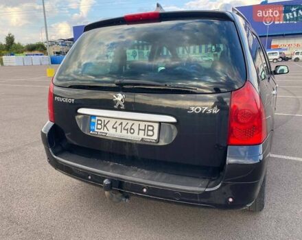 Чорний Пежо 307, об'ємом двигуна 1.59 л та пробігом 303 тис. км за 3900 $, фото 4 на Automoto.ua
