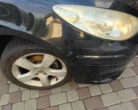 Чорний Пежо 307, об'ємом двигуна 2 л та пробігом 290 тис. км за 3700 $, фото 6 на Automoto.ua