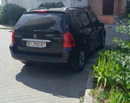 Чорний Пежо 307, об'ємом двигуна 2 л та пробігом 187 тис. км за 2600 $, фото 3 на Automoto.ua