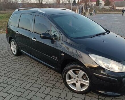 Черный Пежо 307, объемом двигателя 1.56 л и пробегом 328 тыс. км за 4700 $, фото 9 на Automoto.ua