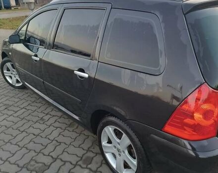 Черный Пежо 307, объемом двигателя 1.56 л и пробегом 328 тыс. км за 4700 $, фото 7 на Automoto.ua