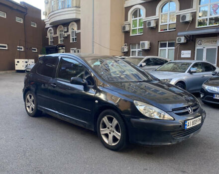 Чорний Пежо 307, об'ємом двигуна 2 л та пробігом 278 тис. км за 2499 $, фото 1 на Automoto.ua