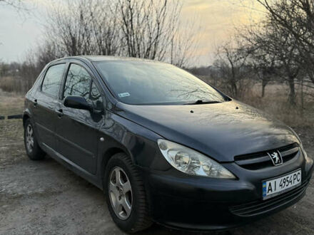 Пежо 307 2003 у Борисполе на Automoto.ua Чорний Пежо 307, об'ємом двигуна 1.59 л та пробігом 255 тис. км за 3292 $, фото 1 на Automoto.ua