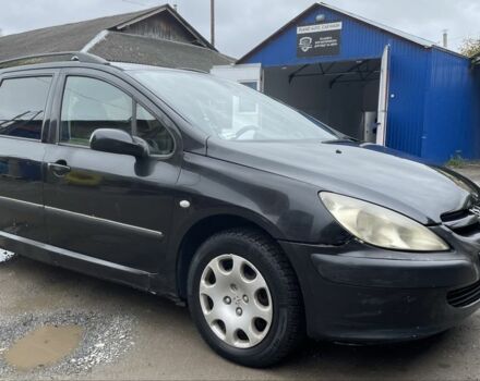 Чорний Пежо 307, об'ємом двигуна 1.4 л та пробігом 385 тис. км за 3350 $, фото 1 на Automoto.ua