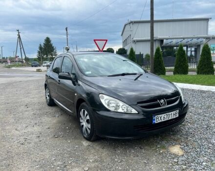 Черный Пежо 307, объемом двигателя 2 л и пробегом 430 тыс. км за 3450 $, фото 1 на Automoto.ua