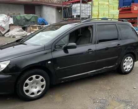 Чорний Пежо 307, об'ємом двигуна 1.4 л та пробігом 385 тис. км за 3350 $, фото 1 на Automoto.ua
