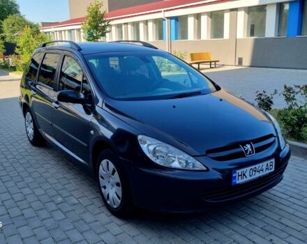 Черный Пежо 307, объемом двигателя 2 л и пробегом 280 тыс. км за 3550 $, фото 1 на Automoto.ua