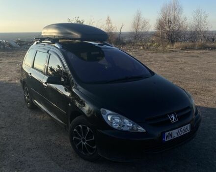 Чорний Пежо 307, об'ємом двигуна 2.2 л та пробігом 358 тис. км за 2700 $, фото 1 на Automoto.ua