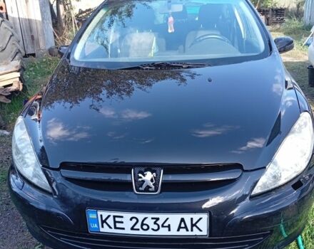 Черный Пежо 307, объемом двигателя 2 л и пробегом 235 тыс. км за 4200 $, фото 1 на Automoto.ua