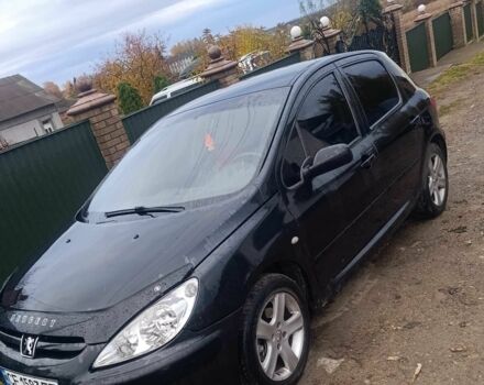 Чорний Пежо 307, об'ємом двигуна 1.6 л та пробігом 230 тис. км за 5000 $, фото 1 на Automoto.ua