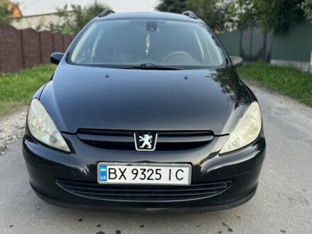 Чорний Пежо 307, об'ємом двигуна 2 л та пробігом 324 тис. км за 4350 $, фото 1 на Automoto.ua