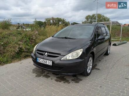Чорний Пежо 307, об'ємом двигуна 2 л та пробігом 300 тис. км за 2700 $, фото 1 на Automoto.ua