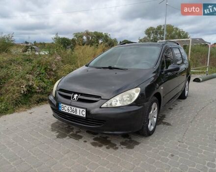 Черный Пежо 307, объемом двигателя 2 л и пробегом 300 тыс. км за 2700 $, фото 1 на Automoto.ua