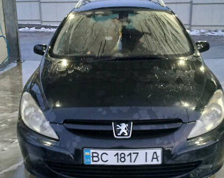 Чорний Пежо 307, об'ємом двигуна 1.6 л та пробігом 293 тис. км за 4400 $, фото 1 на Automoto.ua