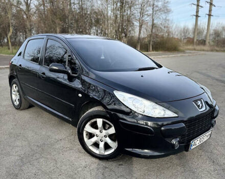 Чорний Пежо 307, об'ємом двигуна 1.56 л та пробігом 311 тис. км за 3700 $, фото 1 на Automoto.ua