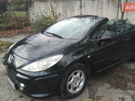 Черный Пежо 307, объемом двигателя 2 л и пробегом 185 тыс. км за 5300 $, фото 1 на Automoto.ua