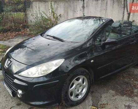 Черный Пежо 307, объемом двигателя 2 л и пробегом 185 тыс. км за 5300 $, фото 1 на Automoto.ua