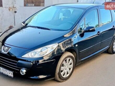 Чорний Пежо 307, об'ємом двигуна 2 л та пробігом 263 тис. км за 4400 $, фото 1 на Automoto.ua