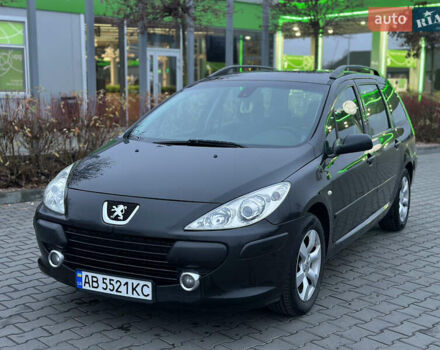 Чорний Пежо 307, об'ємом двигуна 1.6 л та пробігом 263 тис. км за 4499 $, фото 1 на Automoto.ua