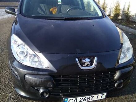 Чорний Пежо 307, об'ємом двигуна 1.56 л та пробігом 380 тис. км за 2500 $, фото 1 на Automoto.ua