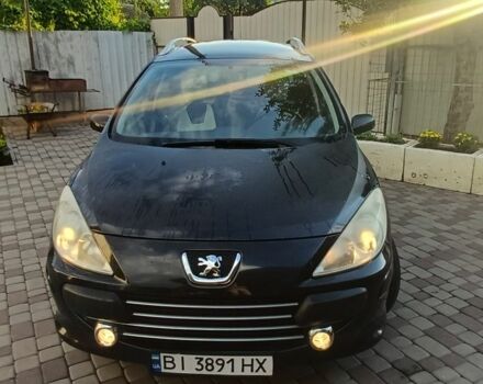 Чорний Пежо 307, об'ємом двигуна 2 л та пробігом 290 тис. км за 3700 $, фото 1 на Automoto.ua