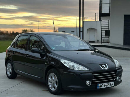 Черный Пежо 307, объемом двигателя 1.6 л и пробегом 223 тыс. км за 4900 $, фото 1 на Automoto.ua