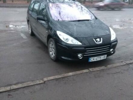 Чорний Пежо 307, об'ємом двигуна 1.6 л та пробігом 264 тис. км за 5000 $, фото 1 на Automoto.ua