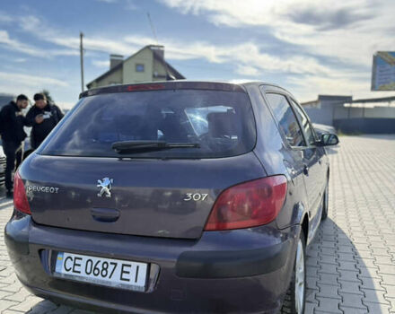 Фіолетовий Пежо 307, об'ємом двигуна 2 л та пробігом 262 тис. км за 3600 $, фото 4 на Automoto.ua