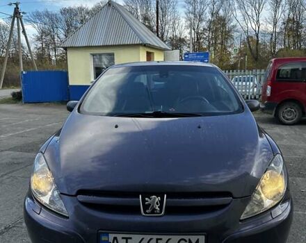 Фіолетовий Пежо 307, об'ємом двигуна 2 л та пробігом 273 тис. км за 2800 $, фото 1 на Automoto.ua