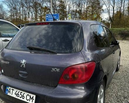 Фіолетовий Пежо 307, об'ємом двигуна 2 л та пробігом 273 тис. км за 2800 $, фото 14 на Automoto.ua