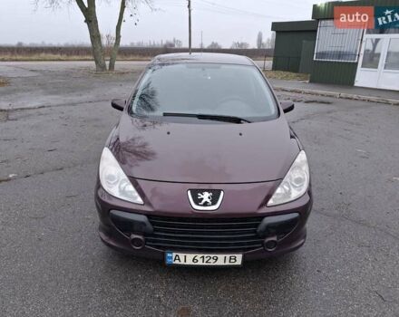 Фиолетовый Пежо 307, объемом двигателя 1.59 л и пробегом 230 тыс. км за 4000 $, фото 2 на Automoto.ua