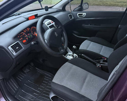 Фіолетовий Пежо 307, об'ємом двигуна 1.59 л та пробігом 183 тис. км за 4500 $, фото 10 на Automoto.ua